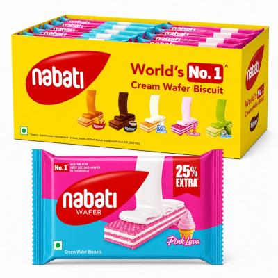 NABATI WAFER - PINK LAVA CREAM WAFER BISCIUTS - 300g